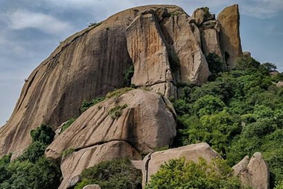 Granite ridge of Western Ghats 2